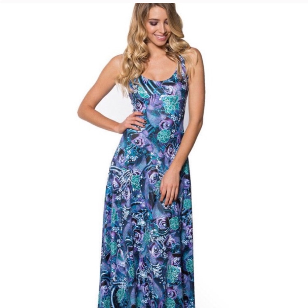 SALE!! NWOT Blacmilk Koi Maxi Dress XS